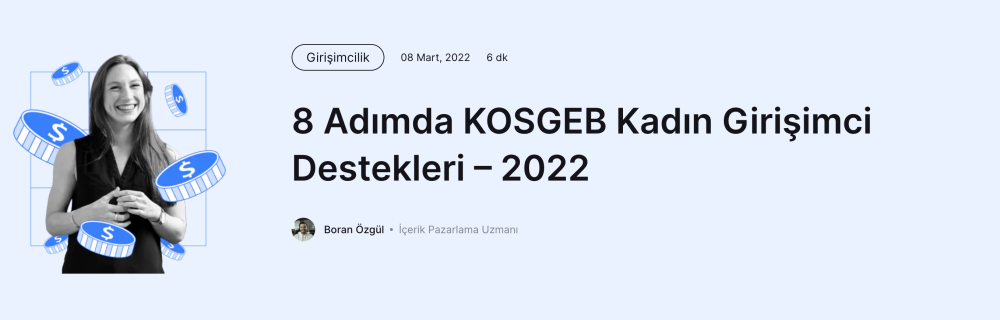 kadin girisimciler icin verilen tesvikler ve destekler nelerdir hangi kurum ve kuruluslar destek veriyor